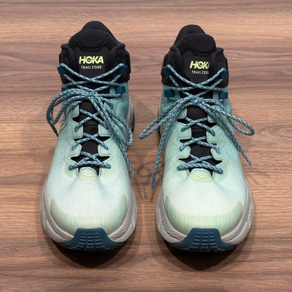 HOKA Women’s Trail Code GTX Hiking Boot in Blue Glass/Coastal Shade - Size 9.5 - Picture 3 of 13